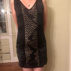 Isabel Lu Studded Cocktail Dress
